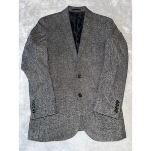 J.Crew Ludlow Blazer Herringbone Tweed British Moon Fabric Sport Coat Jacket 36S